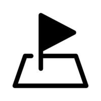 Plot Of Land Icon Symbol Design Illustration vector
