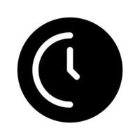 Clock Icon Symbol Design Illustration vector