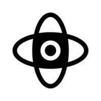 Atom Icon Symbol Design Illustration vector