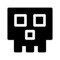Skull Icon Symbol Design Illustration vector