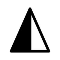 Triangle Icon Symbol Design Illustration vector