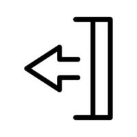 Exit Icon Symbol Design Illustration vector