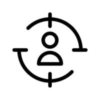 Target Icon Symbol Design Illustration vector
