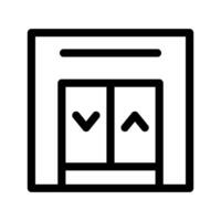Elevator Icon Symbol Design Illustration vector