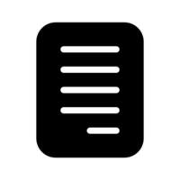 Document Icon Symbol Design Illustration vector