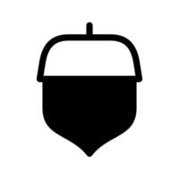 Acorn Icon Symbol Design Illustration vector