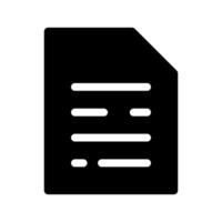 Document Icon Symbol Design Illustration vector