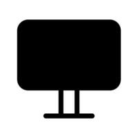 Monitor Icon Symbol Design Illustration vector