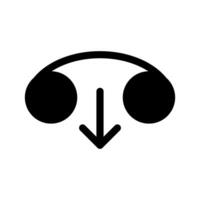 Outcoming Call Icon Symbol Design Illustration vector