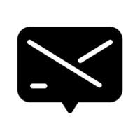 Message Icon Symbol Design Illustration vector