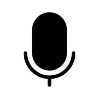 Microphone Icon Symbol Design Illustration vector