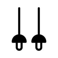 Fencing Icon Symbol Design Illustration vector