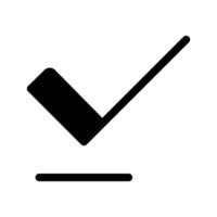 Check Mark Icon Symbol Design Illustration vector