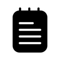 Notebook Icon Symbol Design Illustration vector
