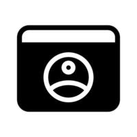 User Data Icon Symbol Design Illustration vector