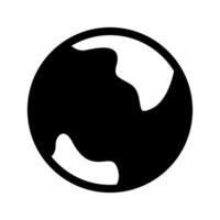 Globe Icon Symbol Design Illustration vector