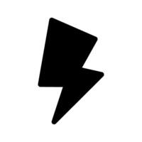 Lightning Icon Symbol Design Illustration vector