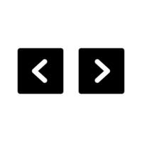 Navigation Buttons Icon Symbol Design Illustration vector