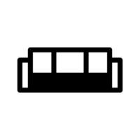 Sofa Icon Symbol Design Illustration vector