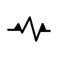 Heartbeat Icon Symbol Design Illustration vector