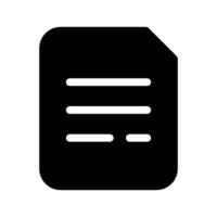 Document Icon Symbol Design Illustration vector