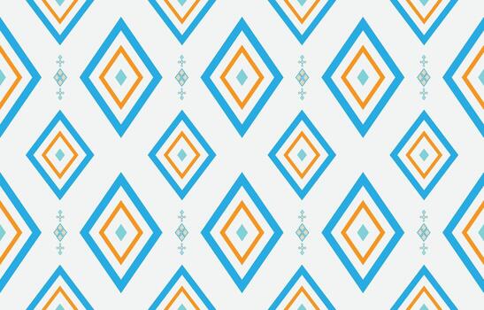 Abstract seamless patterns, geometric patterns, and batik patterns are designed for use in interior, wallpaper, fabric, curtain, carpet, clothing, Batik, satin, background, and Embroidery style. vector