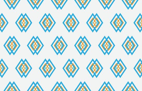 Abstract seamless patterns, geometric patterns, and batik patterns are designed for use in interior, wallpaper, fabric, curtain, carpet, clothing, Batik, satin, background, and Embroidery style. vector