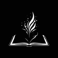 notebook silhouette logo design template vector