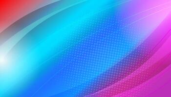 Wavy shapes background gradient style vector