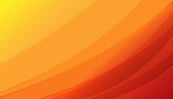 Gradient orange abstract geometric background vector