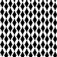 Texture in the form of a seamless geometric pattern of black romny on a white background vector