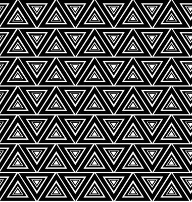 Texture in the form of a geometric pattern of black and white triangles