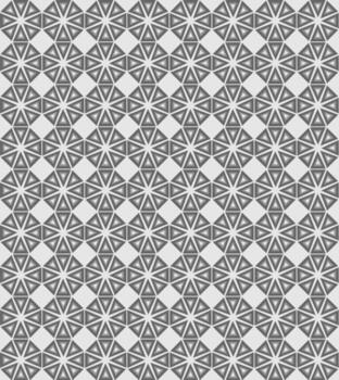 Texture in the form of a gray geometric pattern of triangles arranged in a circle vector