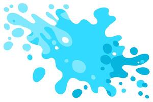 abstract complex shape, fluid blotch spot image as template for background. Dynamical colored rounded backdrop. vector