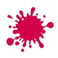 abstract complex shape, fluid blotch spot image as template for background. Dynamical colored rounded backdrop. vector