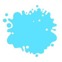 abstract complex shape, fluid blotch spot image as template for background. Dynamical colored rounded backdrop. vector