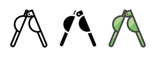 Multipurpose Lemon Squeezer Icon in Outline, Glyph, Filled Outline Style vector