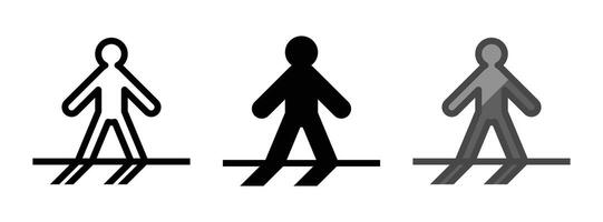 Multipurpose Shadow Icon in Outline, Glyph, Filled Outline Style vector
