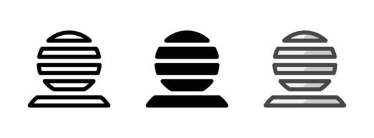 Multipurpose Invisible Icon in Outline, Glyph, Filled Outline Style vector