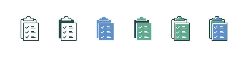 to do task list icon checkmark clipboard design business goal progress management document symbol illustration vector