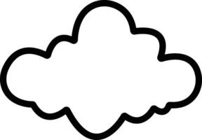 Cloud icon in line. simple for website or app Smoke puff clouds of gas and steam explosion with speed trails, dust and fumes bubbles of round frame. isolated on vector