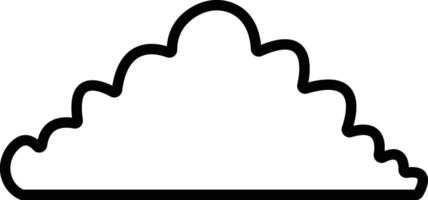 Cloud icon in line. simple for website or app Smoke puff clouds of gas and steam explosion with speed trails, dust and fumes bubbles of round frame. isolated on vector
