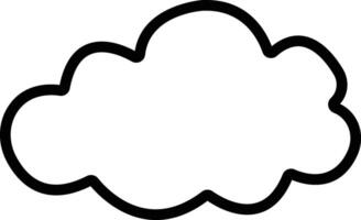 Cloud icon in line. simple for website or app Smoke puff clouds of gas and steam explosion with speed trails, dust and fumes bubbles of round frame. isolated on vector