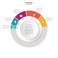 infographics, graphs. presentation. Business concept, parts, steps, processes. Infographic data visualization. Startup template vector