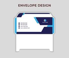 Graphics envelope design, Envelope Template vector