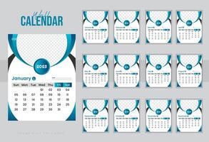 2025 Calendar Design, Calendar Template, Free Calendar design, vector
