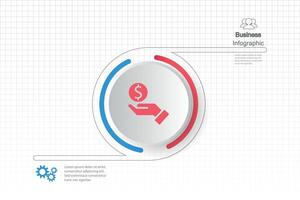 infographics, graphs. presentation. Business concept, parts, steps, processes. Infographic data visualization. Startup template vector