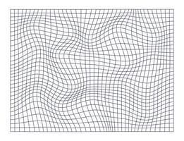 grid, wireframe design on white vector