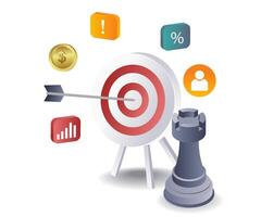 Targeted Innovation Strategies for Business System Development vector