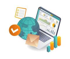 Evaluation of Business Development Strategies vector